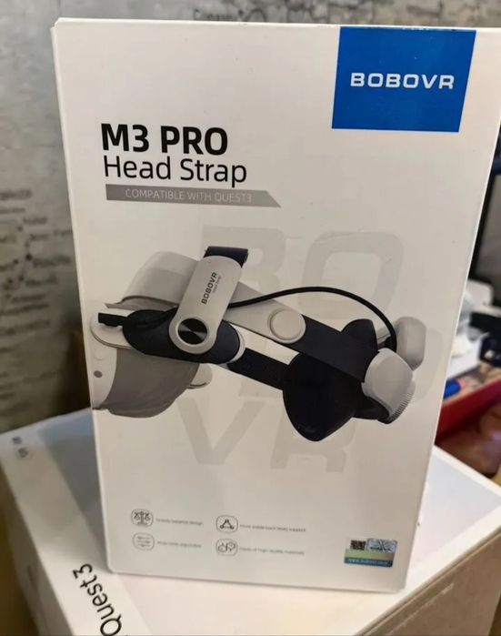 VR Шлем Oculus quest 3 + M3 Pro BoboVR