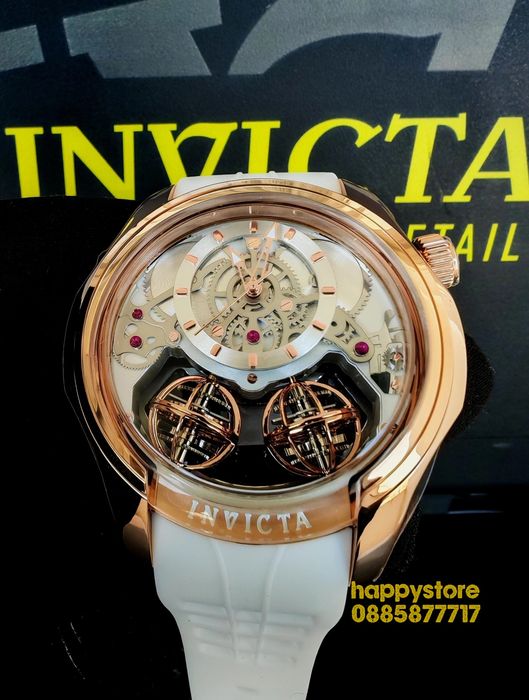 часовник INVICTA Specialty Skeleton Rose Gold 46 mm, Инвикта нов