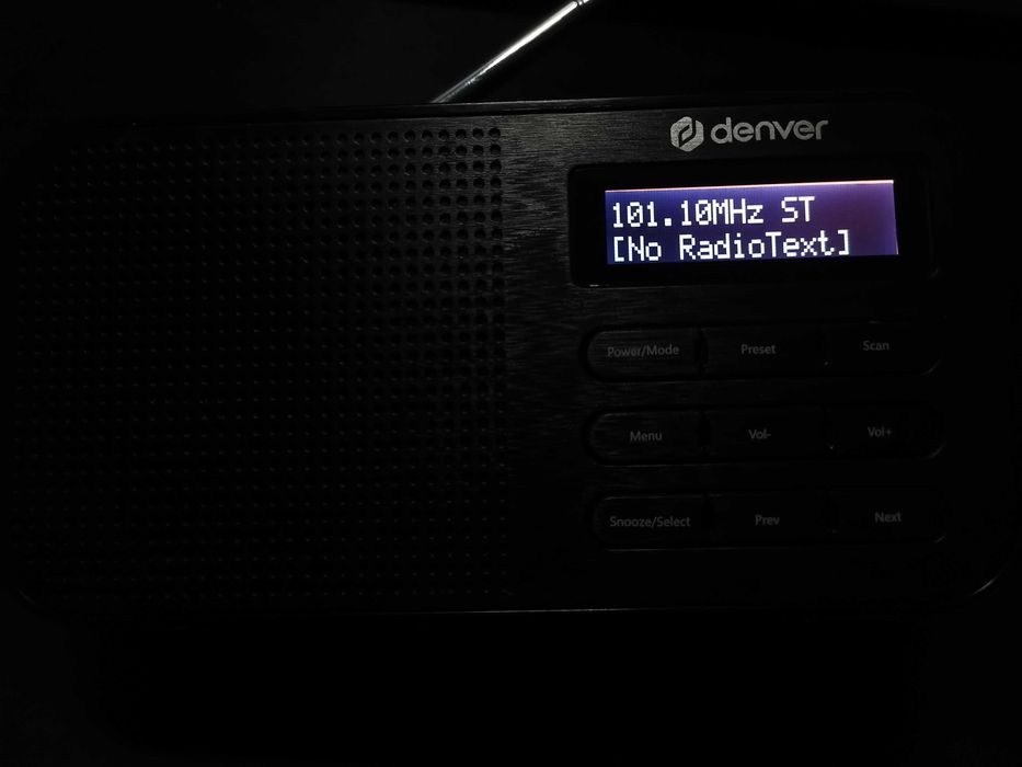 Radio Denver DAB-42  FM/DAB  Cu baterii negru