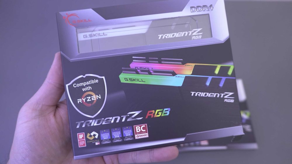 G.SKILL - Trident Z, 2x8GB (16GB), DDR4, 3600MHz - нова рам памет