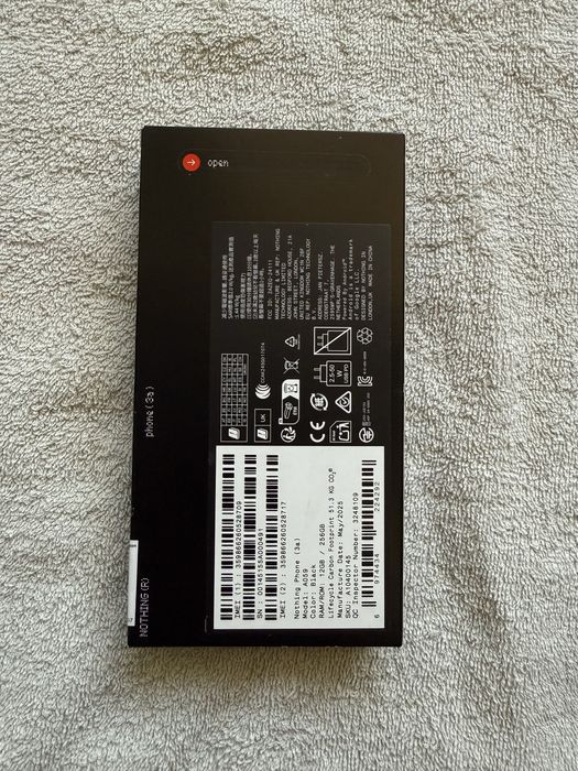 nothing phone 3a 12/256 GB SIGILAT