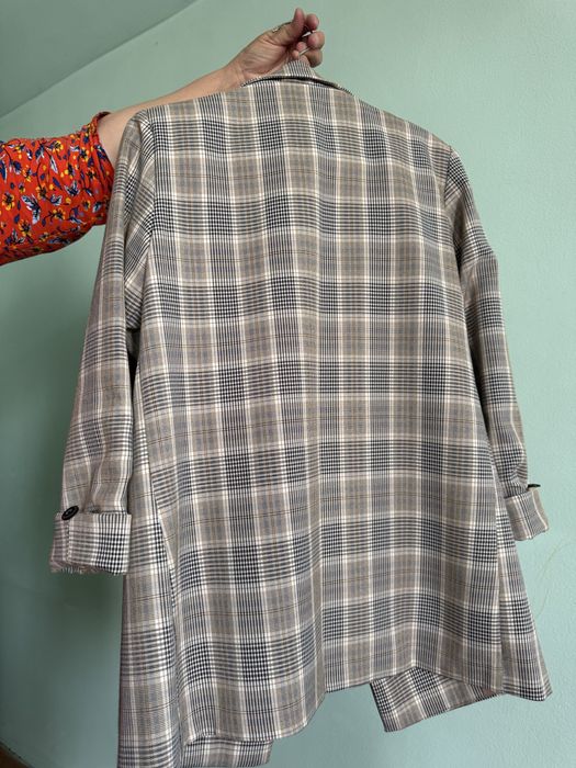 Пиджак клетчатый