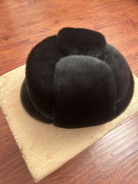 Шапка мужская, из нерпы