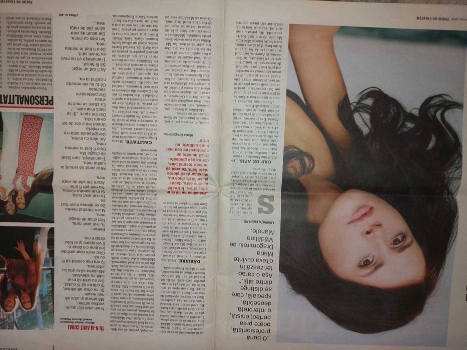 Revista Jurnalul de colectie cu CD Madalina Manole