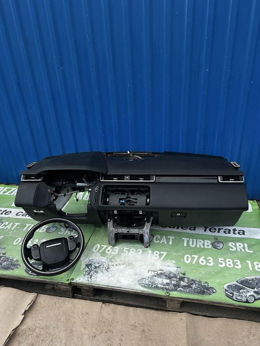 Planșă de bord , airbag volan și airbag pasager Range Rover Velar