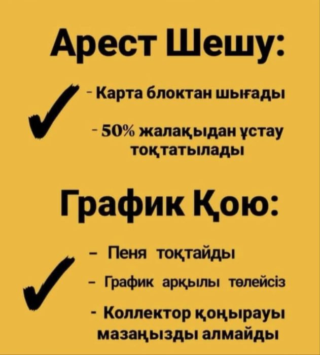 Арест шешу, Графикке кою, Банкротсво