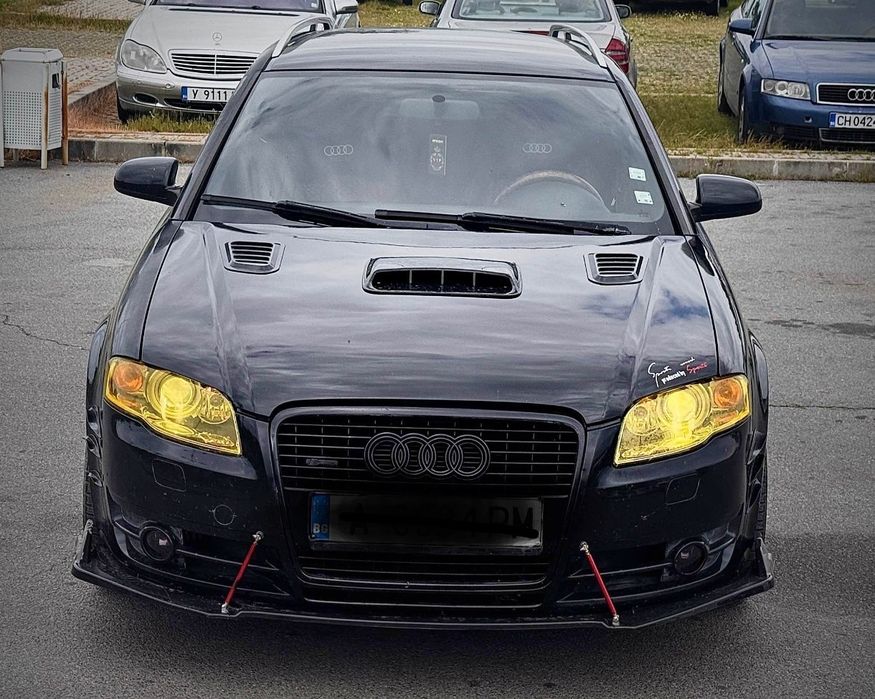 Лип спойлер за предна броня Ауди А4 Б7,Б8/Audi A4 B7,B8