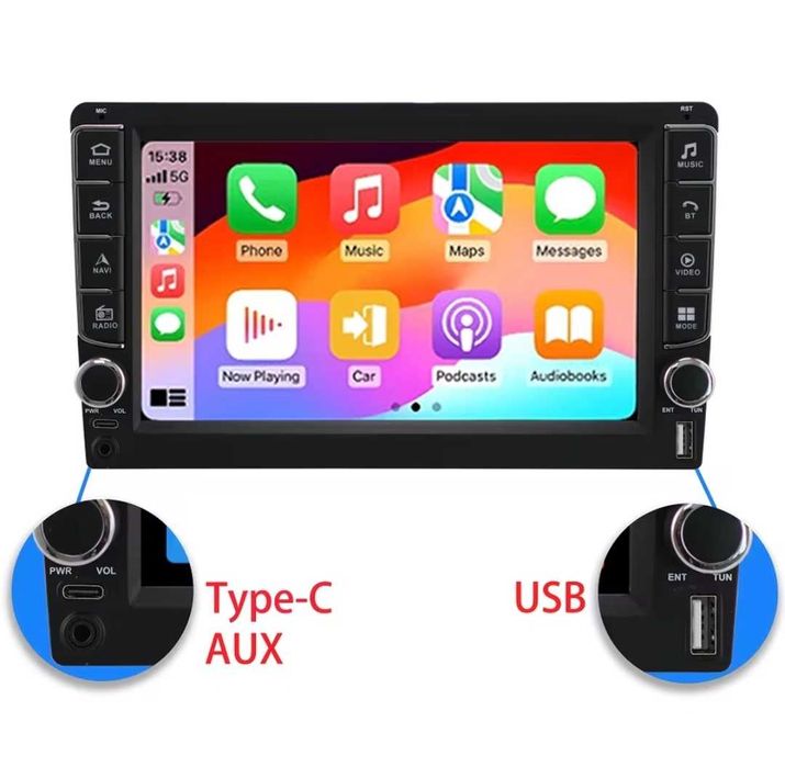 9" Мултимедия/Навигация Android 14, Toyota Rav4 (2013-2018)