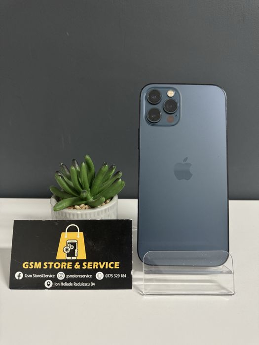 Iphone 12 Pro Pacific Blue 256Gb Garantie Gsm Store&Service
