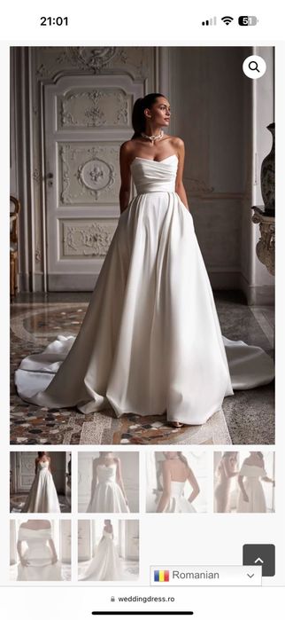 Rochie de mireasa Milla Nova - model Eridana