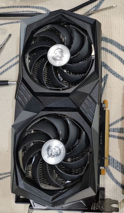 Видеокарта RTX 3060 msi gaming X 12gb