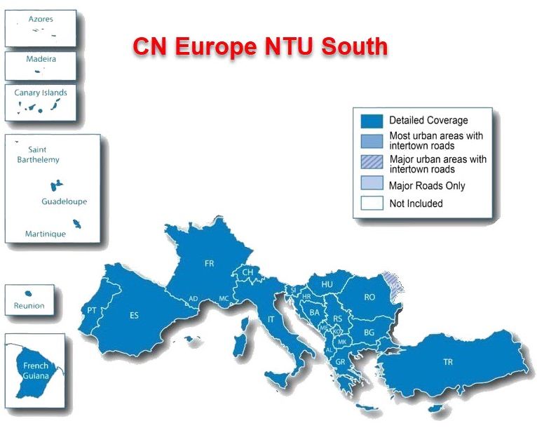 GPSНавигации Garmin 1490,1450,1350,40, 50 - карти Европа и Турция 2026