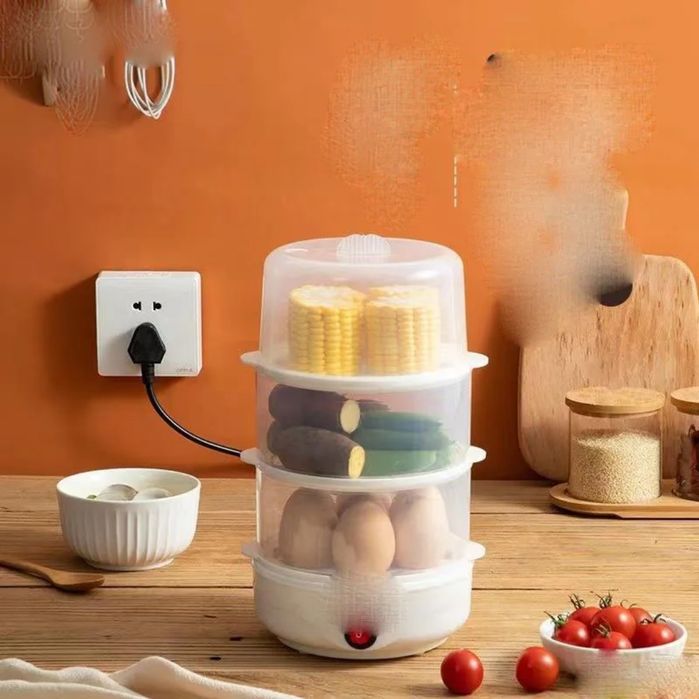 Koʻp funksiyali tuxum va oziq ovqat maxsus bug pshirgich optom va dona