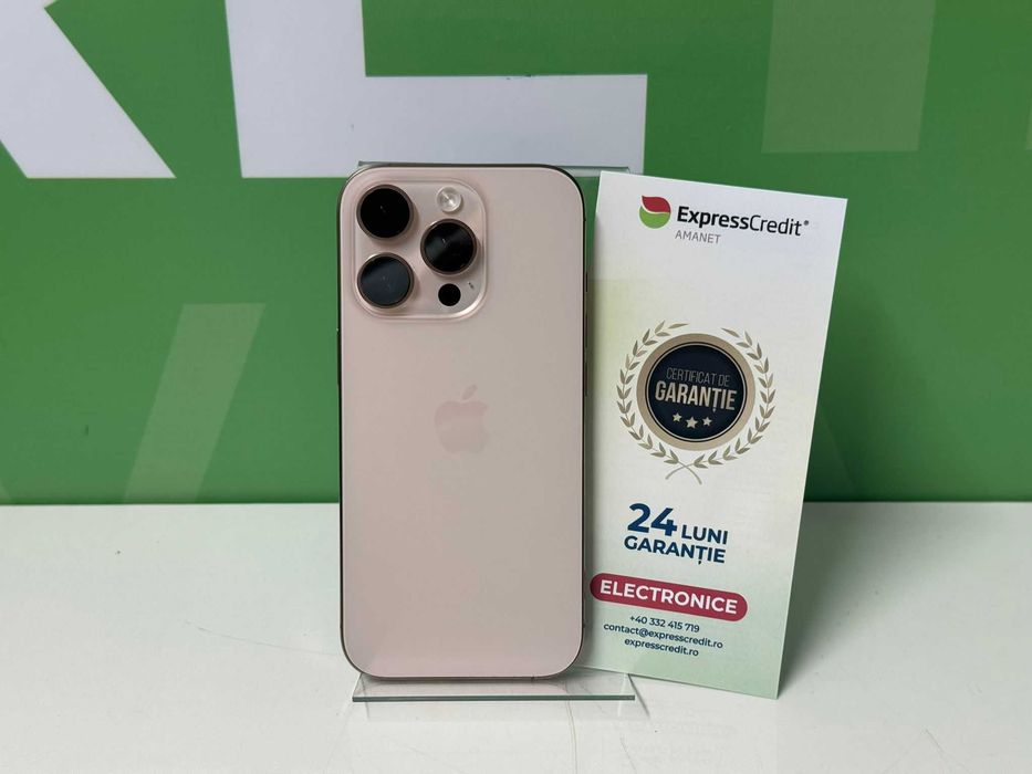 iPhone 16 Pro 256GB - 96% (B.60313 Tatarasi) Garantie 2 ani