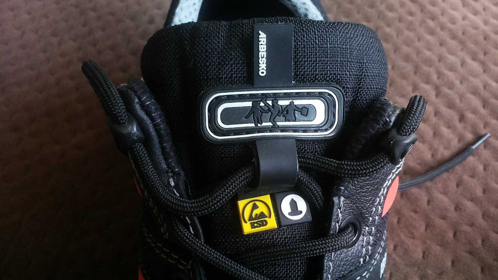 ARBESKO Leather Work Safetu Shoes размер EUR 45 работни обувки WS1-37