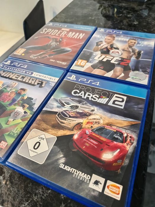 Jocuri PS4  Minecraft , Spiderman, PJ 2 , UFC