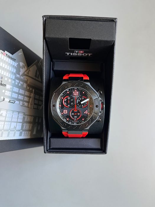 Ceas Tissot T-Race Quartz Chronograph Black & Red