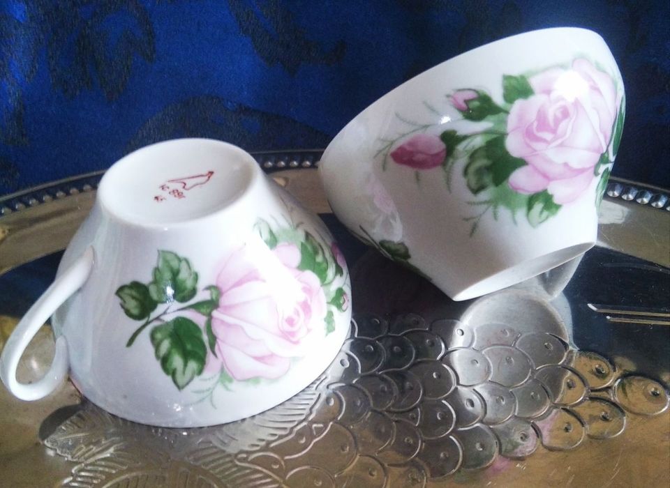 Чайные пары Дулево, Вербилки,винтажные