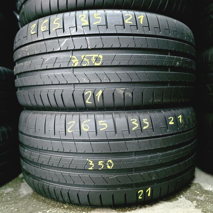 2x 265/35/21 VARA PIRELLI 2021 Stare excelentă