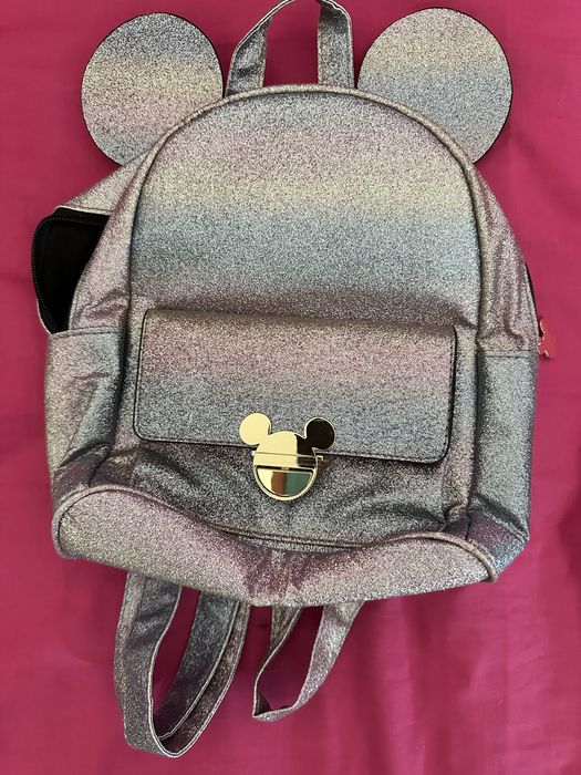 Rucsac Mickey Mouse sclipici