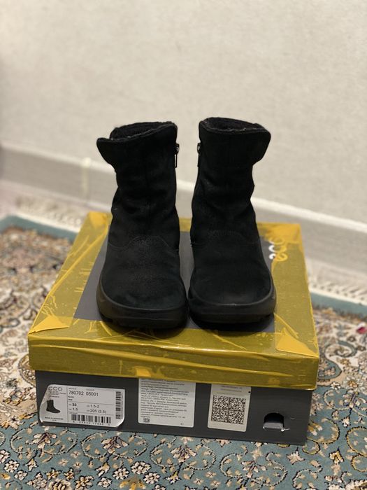 Зимние сапоги ECCO , 33 размер