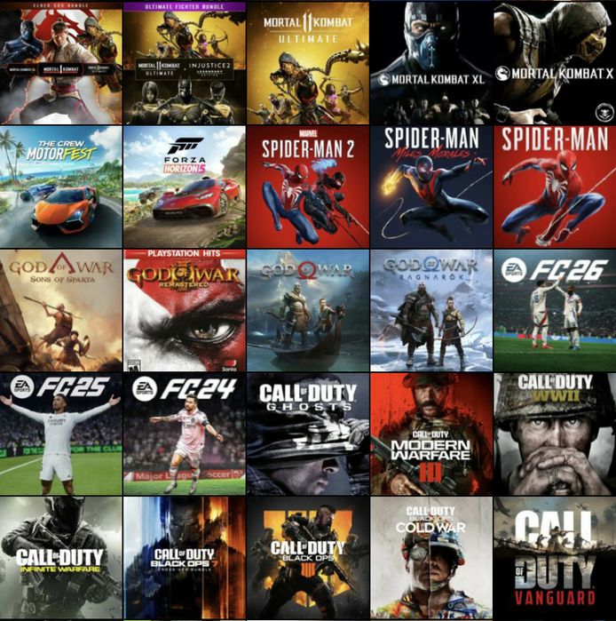 Игры на Ps4/Ps5 лицензия, не прошивка!