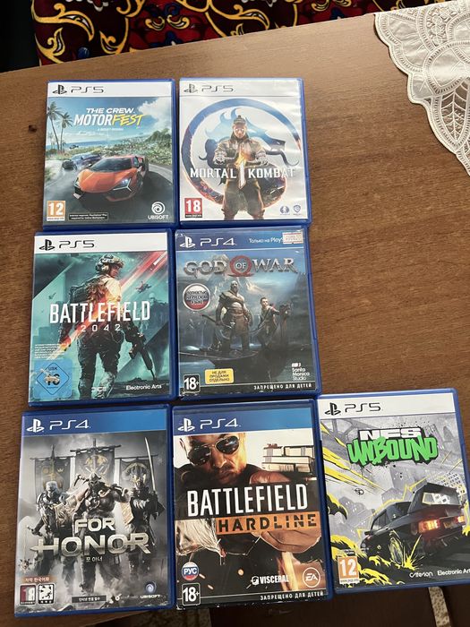 Игры на playstation 5 и 4