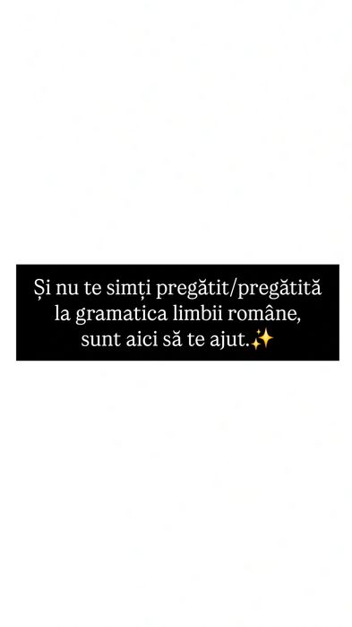 Meditații Admitere Gramatica Limbii Române