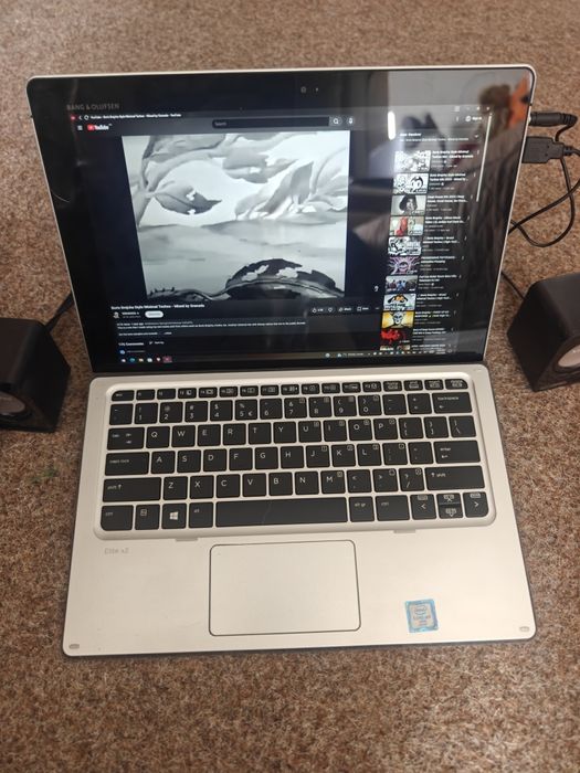Laptop tableta 2 în 1 hp elite x2 1012 g1 m5 8gb 128gb ssd 4G sim