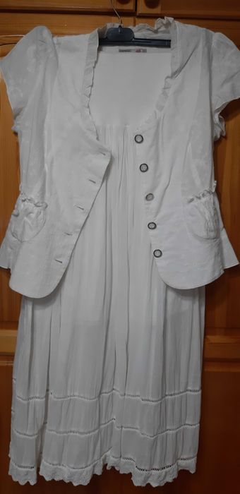 Костюм/СЕТ- САКО Rosi Fashion с Финна Бродерия+ПОЛА Шармантна!НОВ!