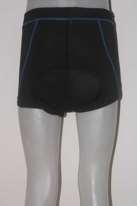 Черен къс клин за колоездене