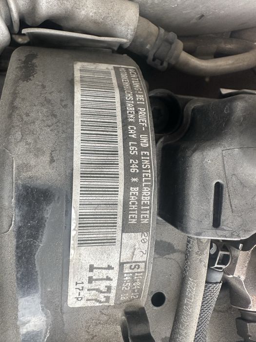 Двигател 1.6tdi-105k.c. CAY за Фолксваген,Сеат,Шкода