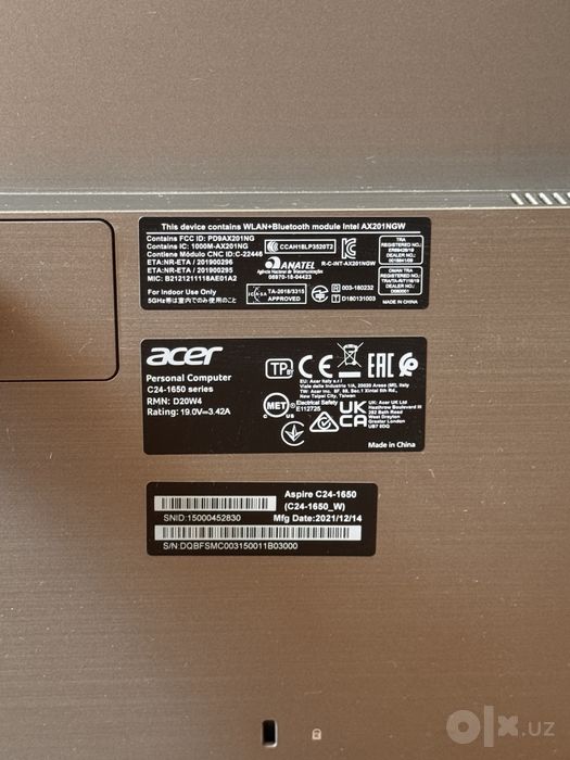 Acer Aspire C24-1650 моноблок