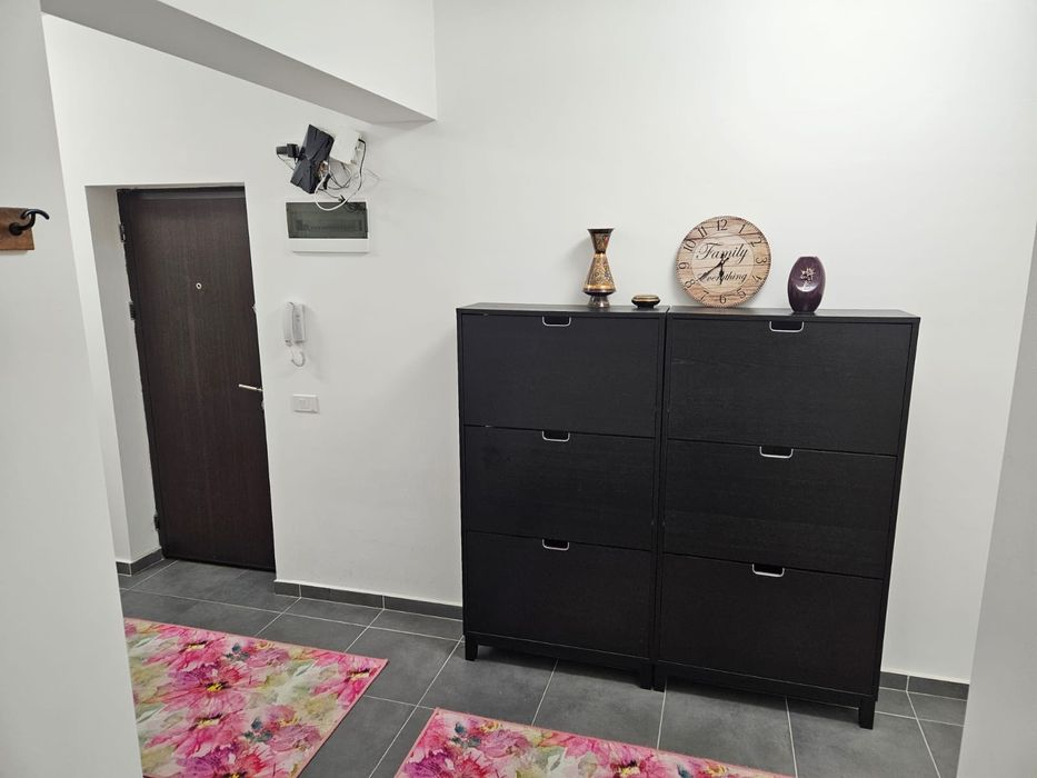 Pantofar dublu negru Ikea