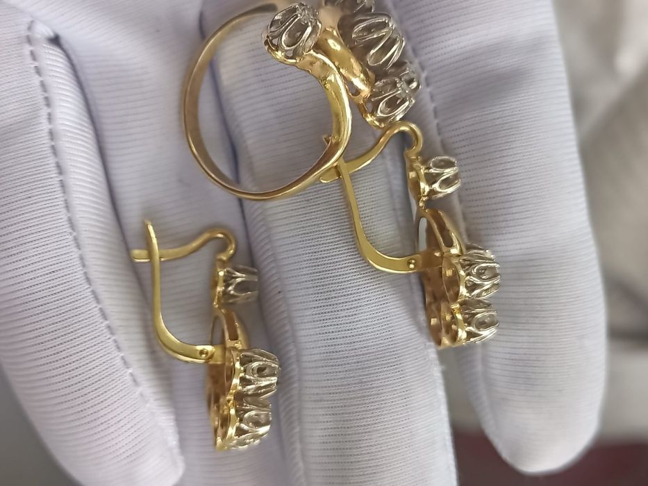 750 проба СССР, Бриллианты