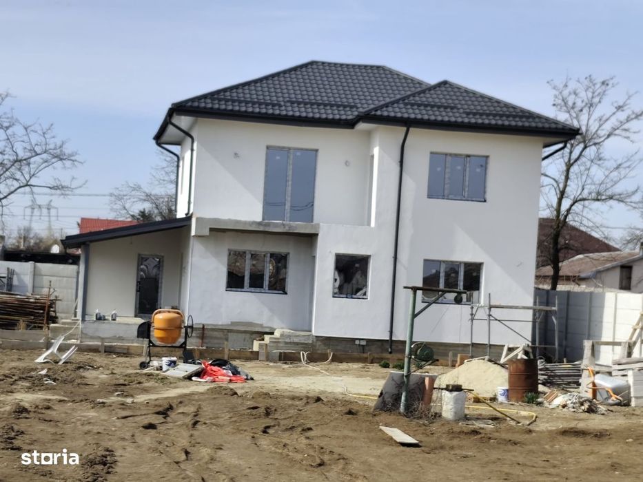 FARA COMISIOANE la drum asfaltat casa 4 camere P+1+pod terasa la cheie