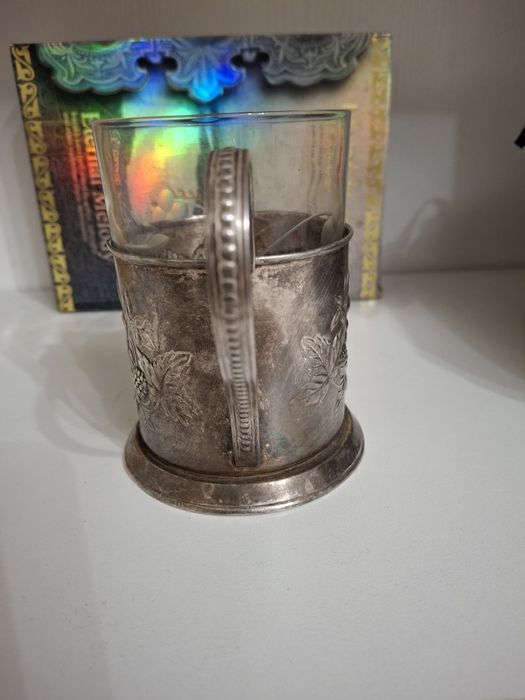 Подстаканик  мельхиор