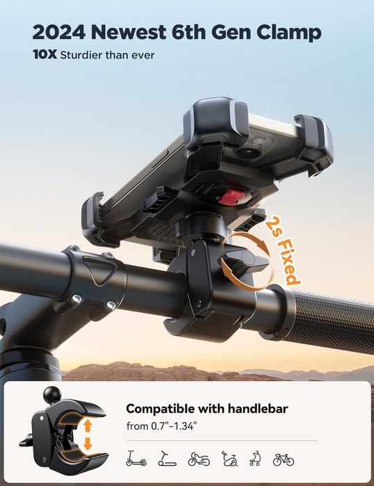 JOYROOM  Държач за телефон за кормило на мотоциклет,велосипед