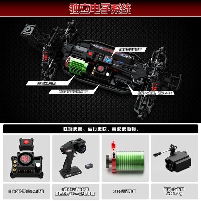 Rc car sport hobbi smart metal