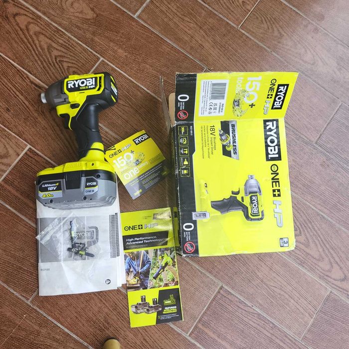Set scule Ryobi ONE HP brushless noi