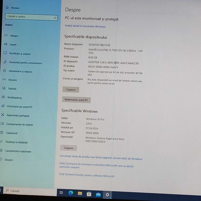Vând PC complet în stare foarte bună