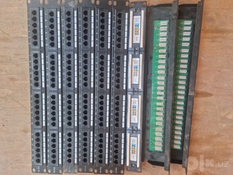 Патч панель cat5e