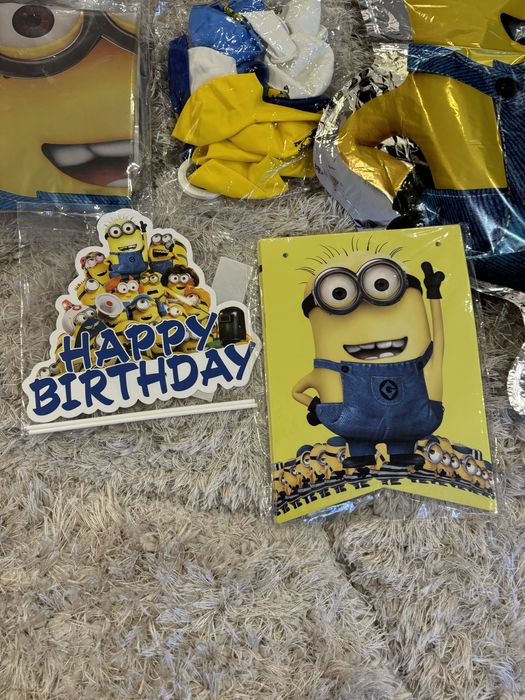 Украса за детски рожден ден Миньони