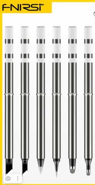 Цифровые паяльники и аксессуары FNIRSI (есть платы и жала на замену)