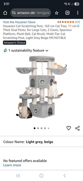 Ansamblu pisici XXL nou