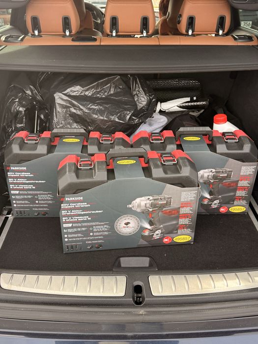 Parkside Гайковерт 20V Гаранция 5 г. Със смарт батерия немска стока