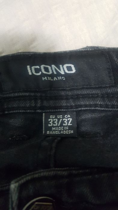 70 Lei. Blugi firma Icono Milano. Valabil in Iasi.