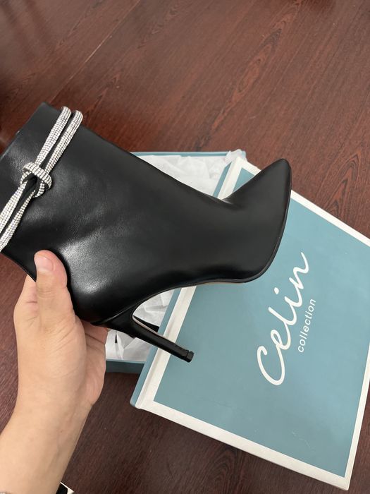 полусапоги на каблуках