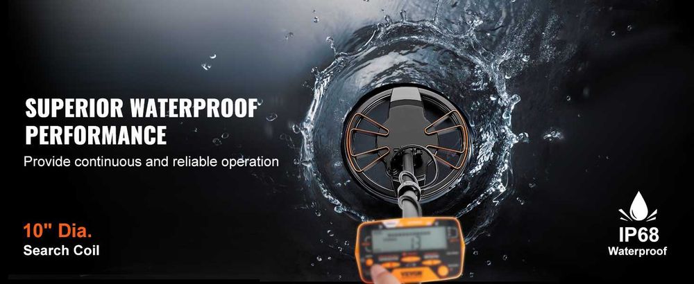 Металотърсач Металдетектор водоустойчив златотърсач злато монети