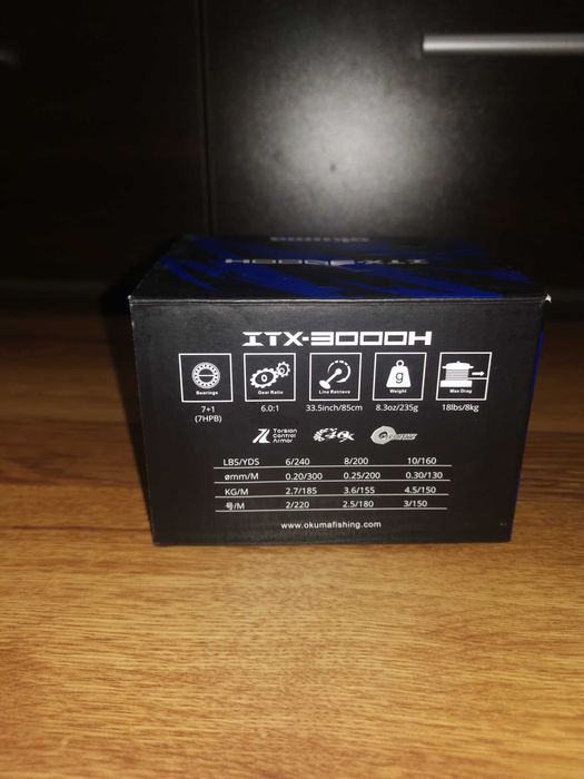 Спининг макара Okuma-ITX 3000H